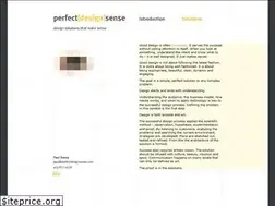 Sites similar to perfectdesignsense.com