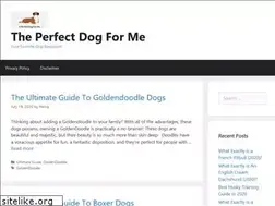 Sites similar to perfectdogforme.com