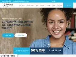 Sites similar to perfectessaywriting.com