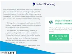 Sites similar to perfectfinancing.com