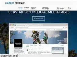 Sites similar to perfectfollower.com