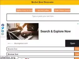 Sites similar to perfectfontgenerator.com