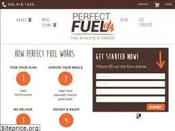 Sites similar to perfectfuelmeals.com