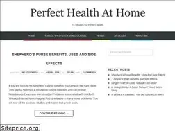 Sites similar to perfecthealthathome.com