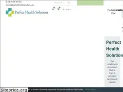 Sites similar to perfecthealthsolutions.net