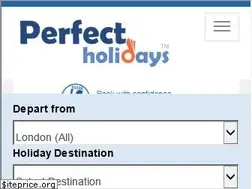 Sites similar to perfectholidays.com