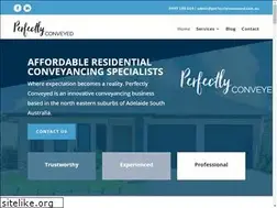 Sites similar to perfectlyconveyed.com.au