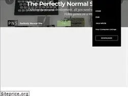 Sites similar to perfectlynormalsite.com