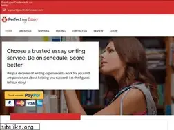 Sites similar to perfectmyessay.com