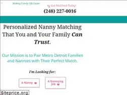 Sites similar to perfectnannymatch.com