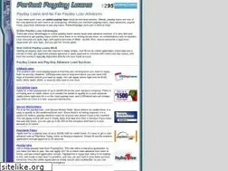 Sites similar to perfectpaydayloans.com