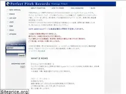 Sites similar to perfectpitchrecords.com