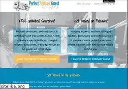 Sites similar to perfectpodcastguest.com