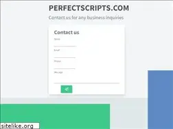 Sites similar to perfectscripts.com