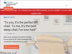 Sites similar to perfectsleepchair.com