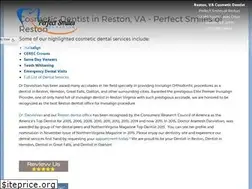Sites similar to perfectsmilesdentistreston.com