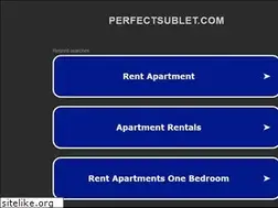 Sites similar to perfectsublet.com