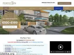 Sites similar to perfectten-official.sg
