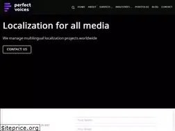 Sites similar to perfectvoices.com