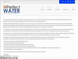 Sites similar to perfectwater.biz