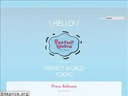 Sites similar to perfectworld.tokyo