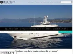 Sites similar to perfectyachtcharter.com