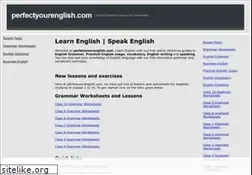 Sites similar to perfectyourenglish.com