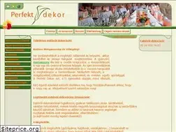 Sites similar to perfektdekor.hu