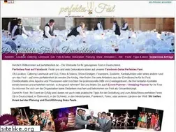 Sites similar to perfektesfest.de