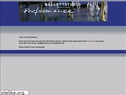 Sites similar to performance-ballettstudio.de