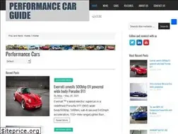 Sites similar to performance-car-guide.co.uk