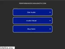 Sites similar to performancecaraudiotx.com