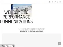 Sites similar to performancecomms.com