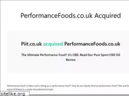 Sites similar to performancefoods.co.uk