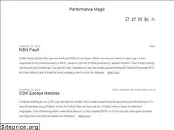 Sites similar to performancemagic.com