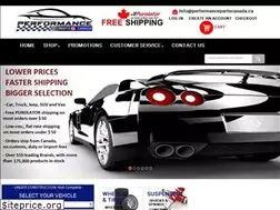 Sites similar to performancepartscanada.ca