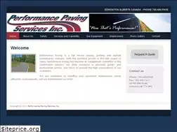 Sites similar to performancepaving.com