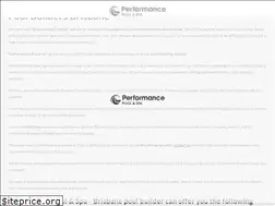 Sites similar to performancepool.com.au