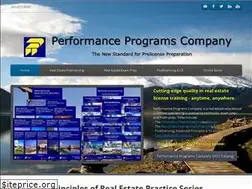 Sites similar to performanceprogramscompany.com