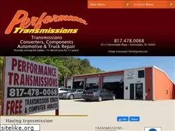 Sites similar to performancetransmissions.net