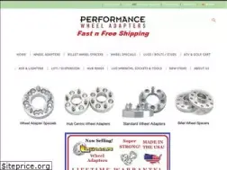 Sites similar to performancewheeladapters.com
