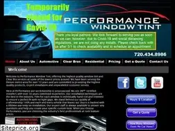 Sites similar to performancewindowtint.com
