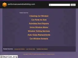 Sites similar to performancewindowtinting.com