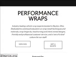 Sites similar to performancewraps.com