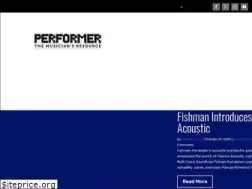 Sites similar to performermag.com