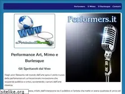 Sites similar to performers.it