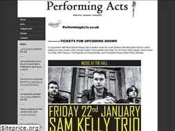 Sites similar to performingacts.co.uk