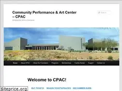 Sites similar to performingartscenter.org