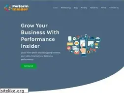 Sites similar to performinsider.com