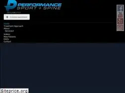 Sites similar to perfsportnspine.com